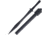 APOC by Dragon King Wasteland Gladius Sword, 32.5in Overall, 23.5in Black Double Edge SS Blade, Black G10 Handle, SS Guard, Glass Breaker, Black Nylon Scabbard, SD35570