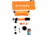 Aquamira WaterBasics Emergency Pump and Filter, Orange, 67257