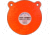 Ar-mor 8'' Ar500 Steel Gong 1/2'' Thick Steel Orange Round