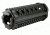 MFT AR15/M16 4 Sided Rail - Polymer - M-4 Carbine, Black M44S