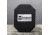 AR500 Armor Level III+ 6x8 Multi-Curve Lightweight Side Armor Plate, Base PAXCON Coating, Black 3+LW6X8CR