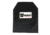 AR500 Armor Level IIIA 8x10 Hybrid ASC Soft Body Armor Plate, Black 3A8X10H