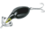 Arbogast Buzz Plug Jr. Topwater Buzz Bait, 2 3/8in, 5/8 oz, Floating, Black, G935-02