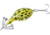 Arbogast Buzz Plug Jr. Topwater Buzz Bait, 2 3/8in, 5/8 oz, Floating, Frog/White Belly, G935-06