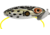 Arbogast Jitterbug Topwater Lure, 2 1/2in, 3/8 oz, Floating, Cricket Frog, G600-508