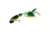 Arbogast Jointed Jitterbug 2.0, 2 1/2in, 3/8oz, 6 Feather Treble, Blue Kill, G621-537
