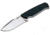 ARBOLITO Bison Fixed Blade Knife, 4.13in, N695, G10 Black Handle, 02BA402
