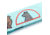 Arcade Belts Surfing Bear, Teal, One size fits all, A12307-52-OSFA