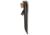 Arctic Legend Black Birch Fillet Knife, 10.5in Overall, 6.25in Satin Stainless Fillet Blade, Black Birch Wood Handle, Black Leather Belt Sheath, AL-030