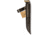 Arctic Legend Hobby Black Birch Natural Fixed Blade Knife, 8.25in Overall, 3.75in Natural Finish Carbon Steel Blade, Black Birch Wood Handle, Black Leather Belt Sheath, AL-934