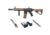 Arcturus LWT MK-II CQB 10in AEG SPORT Starter Pack ARC SE Airsoft Gun, Black/Tan, AT-ST02-CQ-SE-BT-PK
