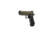 Arcturus Vanguard 4.3in Hi-Capa GBB Airsoft Pistol w/Optics Ready Slide, Black/Tan, AT-GHC-V4-OR-BT