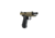 Arcturus Vanguard 4.3in Hi-Capa GBB Airsoft Pistol w/Optics Ready Slide, Black/Tan, AT-GHC-V4-OR-BT