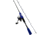 Ardent Vario Spinning Combo, 2000 Reel, 2-1 BB 5.1-1 Gear Ratio, 6ft6in Rod with Comfort Grip Preinstalled, Blue, OG2066M2-B