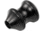 Area 419 Defiance Finger Grove Bolt Knob, Type 3 Hard Anodized, Black, 419-KNOB-DEF