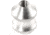 Area 419 Finger Groove Bolt Knob For Defiance Actions, Stainless Steel, Silver, 419-KNOB-DEFSS