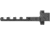 Arisaka Defense Mossie Midnight 1913 FSB Mount, Black, MT-1913