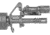 Arisaka Defense Mossie Midnight 1913 FSB Mount, Black, MT-1913