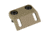 Arisaka Defense Offset Light Mount, For SureFire Scout Light Weapon Lights, Fits MLOK, Anodized Finish, Flat Dark Earth