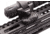 Arisaka Defense Ring Light M-LOK Mount, 1in, Black, RLM-M-1