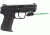 ArmaLaser GTO/FLX Finger Touch Green Laser Sight for HK45C, Black, GTOG/FLX13