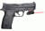 ArmaLaser GTO/FLX Finger Touch Red Laser Sight for S&amp;W M&amp;P Compact 22, Black, GTO/FLX72