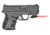 ArmaLaser Laser Sight for Ruger American Sub Compact, Red Beam, Black, GTO/FLX79