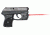 Armalaser TR2 Red Laser Sight for Ruger LCP, Black, TR2