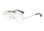 Armani EA1020 Single Vision Prescription Eyeglasses 3002-55 - Matte Pale Gold Frame