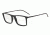 Armani EA1058 Single Vision Prescription Eyeglasses 3001-53 - Matte Black / Black Frame