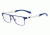 Armani EA1075 Prescription Eyeglasses, 55mm, Matte Electric Blue, EA1075-3229-55-SV