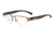 Armani EA1078 Prescription Eyeglasses, 53mm, Matte Orange, EA1078-3240-53-SV