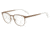 Armani EA1081 Prescription Eyeglasses 3245-53 - Matte Brown Frame