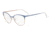 Armani EA1087 Prescription Eyeglasses, 52mm, Light Blue/Light Bronze, EA1087-3270-52-SV