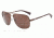 Armani EA2007 Single Vision Prescription Sunglasses EA2007-302573-59 - Lens Diameter 59 mm, Frame Color Brown Demi Shiny