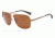 Armani EA2007 Single Vision Prescription Sunglasses EA2007-302673-59 - Lens Diameter 59 mm, Frame Color Bronze Demi Shiny