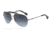 Armani EA2020 Single Vision Prescription Sunglasses EA2020-30038G-59 - Lens Diameter 59 mm, Frame Color Matte Gunmetal