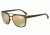 Armani EA2030 Bifocal Prescription Sunglasses EA2030-31034Z-56 - Lens Diameter 56 mm, Frame Color Brown Rubber