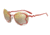 Armani EA2060 Single Vision Prescription Sunglasses EA2060-32147I-65 - Lens Diameter 65 mm, Frame Color Red