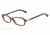 Armani EA3009 Single Vision Prescription Eyeglasses 5026-52 - Dark Havana Frame