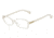 Armani EA3009 Single Vision Prescription Eyeglasses 5082-52 - Opal Beige Frame