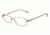 Armani EA3009 Single Vision Prescription Eyeglasses 5084-52 - Opal Brown Pearl Frame