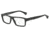 Armani EA3013 Single Vision Prescription Eyeglasses 5042-52 - Matte Black Frame