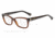 Armani EA3023F Single Vision Prescription Eyeglasses 5198-54 - Transparen Brown Frame