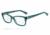 Armani EA3023F Single Vision Prescription Eyeglasses 5201-54 - Petroleum Frame