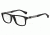 Armani EA3029 Single Vision Prescription Eyeglasses 5063-52 - Black Rubber Frame