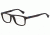 Armani EA3029 Single Vision Prescription Eyeglasses 5210-54 - Brown Rubber Frame
