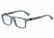 Armani EA3029 Single Vision Prescription Eyeglasses 5211-54 - Grey Rubber Frame