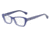 Armani EA3032 Progressive Prescription Eyeglasses 5225-52 - Transparent Lilac On Lilac Frame