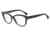 Armani EA3033 Bifocal Prescription Eyeglasses 5220-53 - Transparent Grey On Black Frame